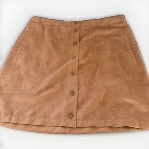 Metaphor Women's Missy Size‎ 6 Faux Suede Skirt MSRP $38.00
